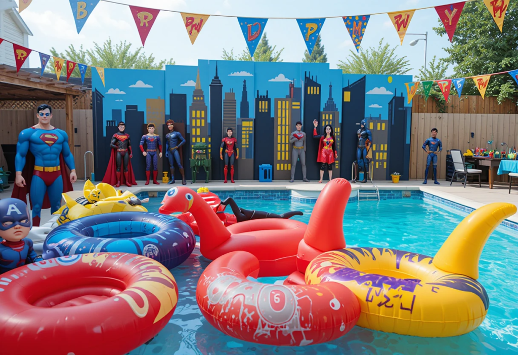 Superhero Splash Party