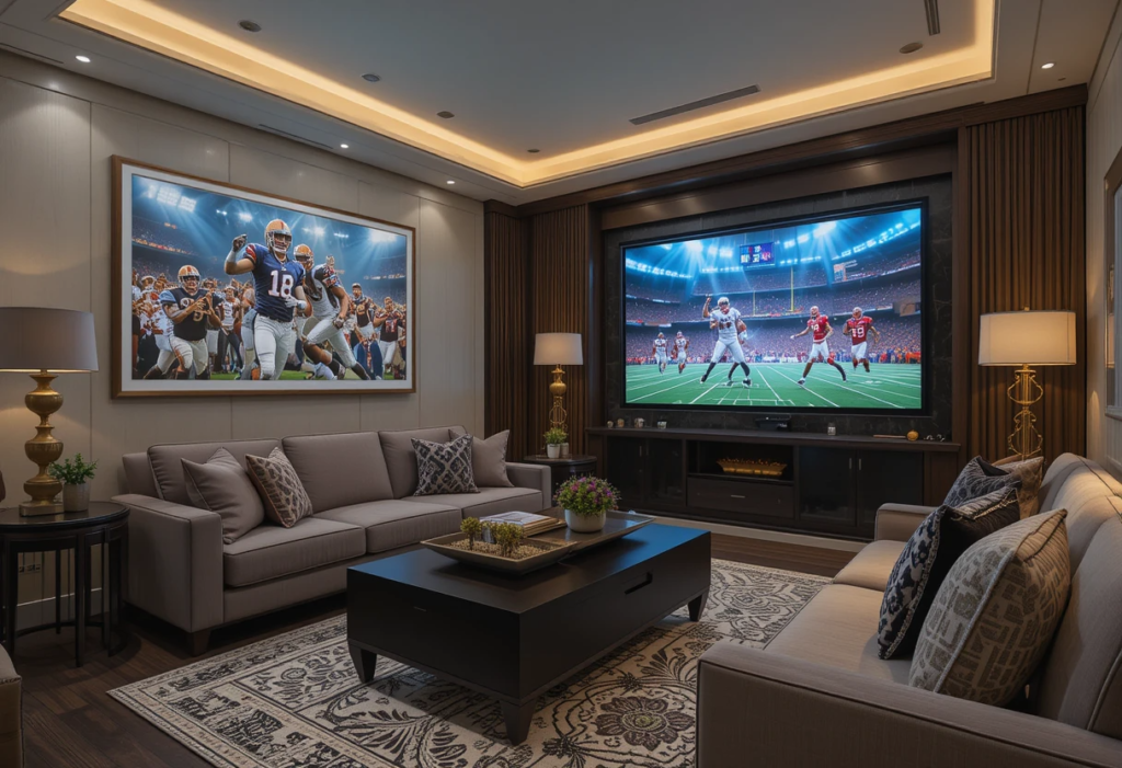 Luxury Super Bowl Party Decorations by LuxuryInteriored.org