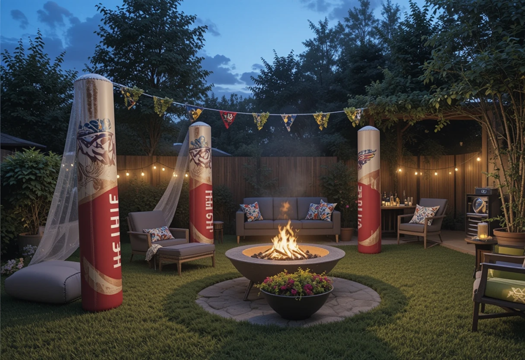 Outdoor Super Bowl Party Decorations