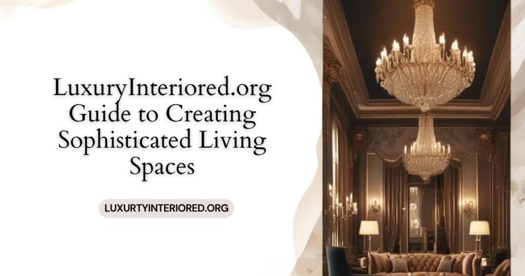 LuxuryInteriored.org Guide to Creating Sophisticated Living Spaces